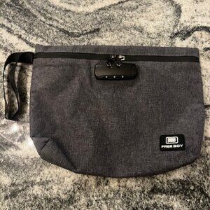 Free Boy Smell Proof Bag, storage pouch designed to contain strong odors. Locks.